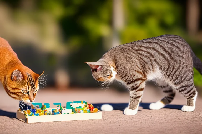 使用益智喂食器不仅能提供精神刺激，还能将咀嚼欲望引导向正确目标