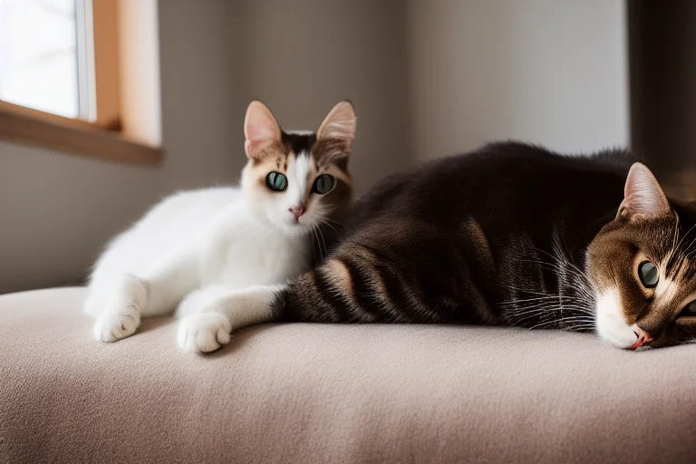 家庭健康监测：通过轻柔的抚触检查猫咪身体是否有局部敏感或疼痛区域。