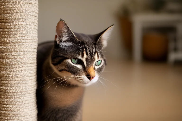 从“本能抓挠”到“家居友好”：科学解析猫咪磨爪行为密码，提供6种材质偏好数据与家庭分区引导方案