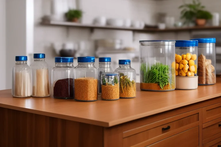 多样化的厨房收纳容器：根据物品属性精准选择