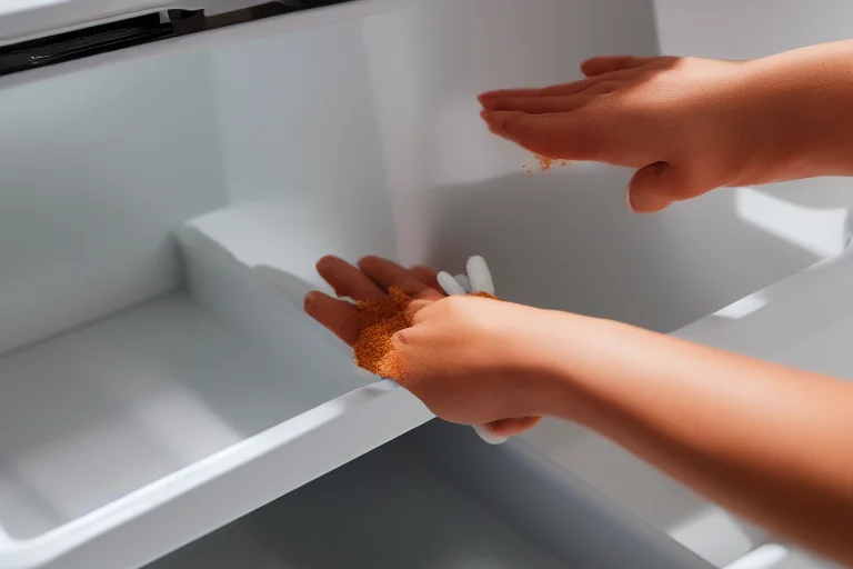 拆卸并清洗冰箱内部部件