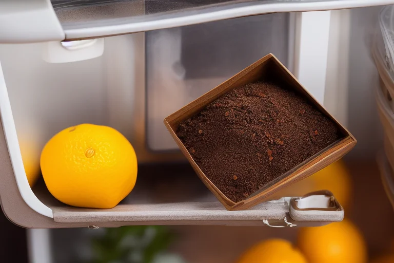 多种天然除味剂在冰箱内的摆放