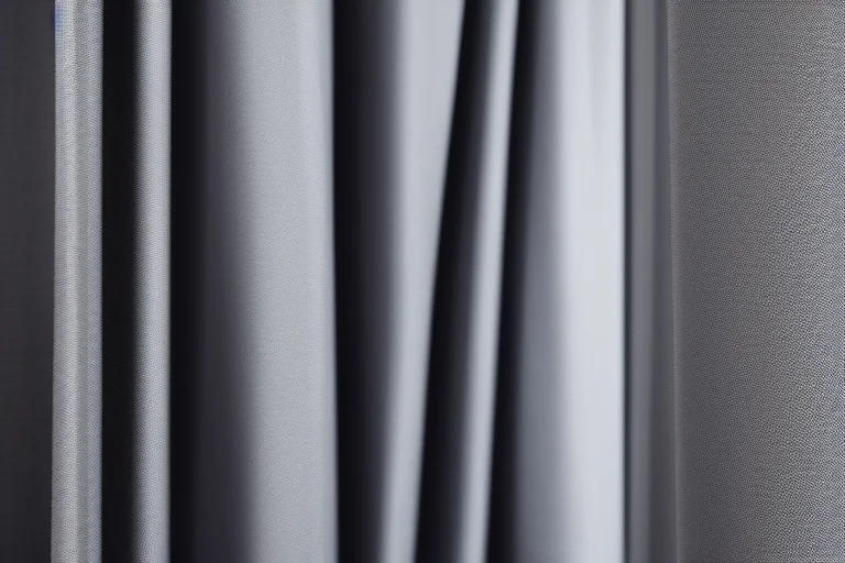 智能窗帘电机近景，展示其简洁设计与电源线